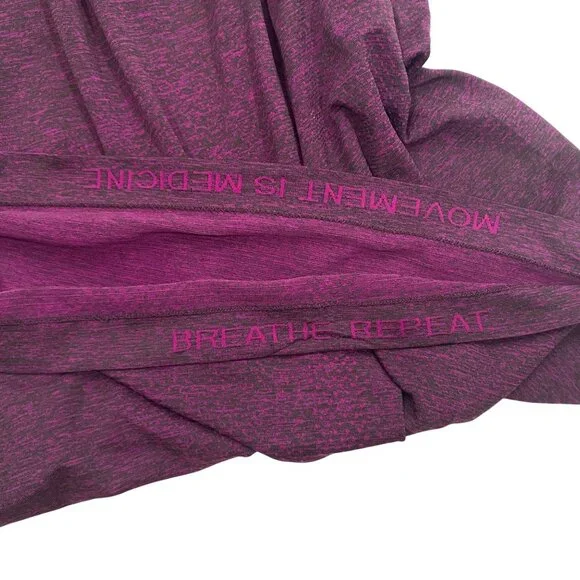 Lululemon run swiftly tech Womens Long Sleeve Top Size 12 Fall running layer - Picture 5 of 8